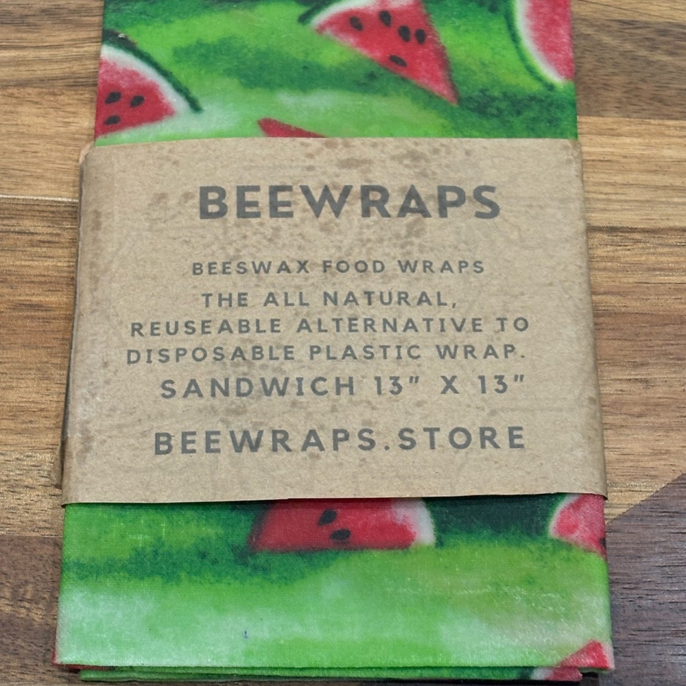 Watermelon Design Beeswax Food Wraps